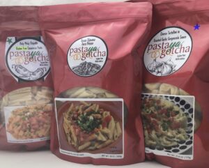 Make it at home packs for anytime you are in the mood for Pasta ya Gotcha like we make it for you